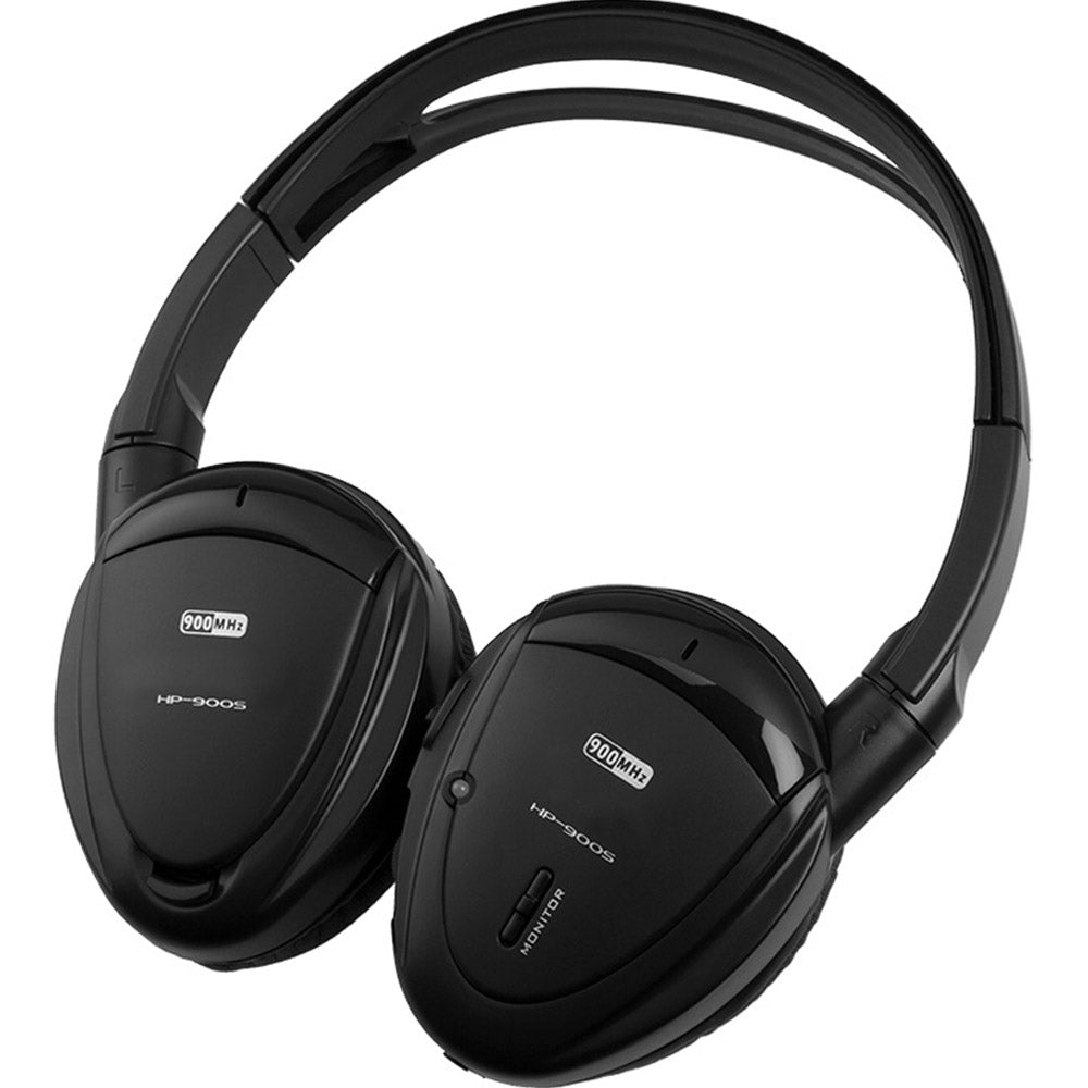 Power Acoustik HP 900S 2-Channel Wireless Headphones - High Definition Sound for Home Theater, Gaming & Music Listening