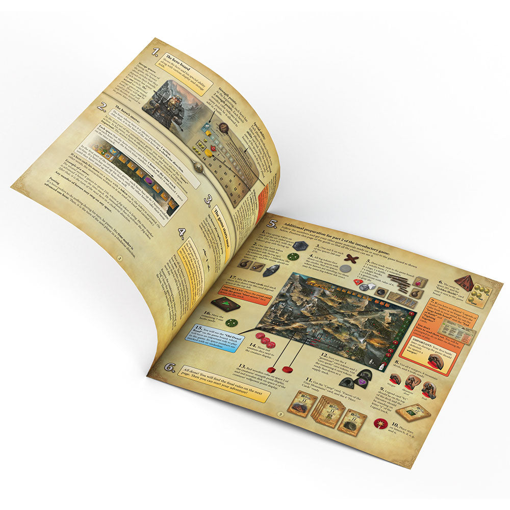 Legends of Andor Board Game Part 3: The Last Hope Strategy Adventure Game - Epic Fantasy Quest for Game Nights & Family Gatherings