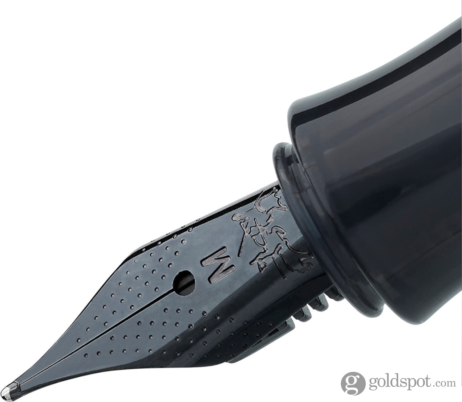 Faber-Castell Hexo Matte Black Fountain Pen - Premium Writing Instrument for Calligraphy, Journaling & Office Use
