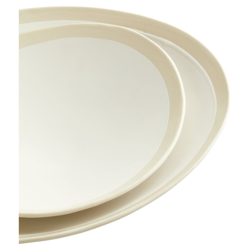 Cyan Design 11213 Laura Bowl - Large White Ceramic Decorative Bowl for Centerpiece, Fruit Display, Home Decor & Dining Table Decorations