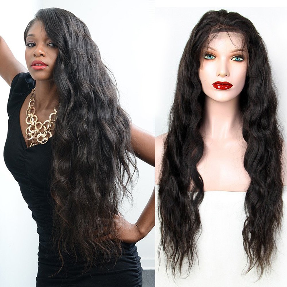 12 Inch Malaysian Virgin Remy Human Hair Full Lace Wig - Body Wave #1 Jet Black for Black Women | Natural Looking Wigs for Daily Wear, Parties & Special Occasions