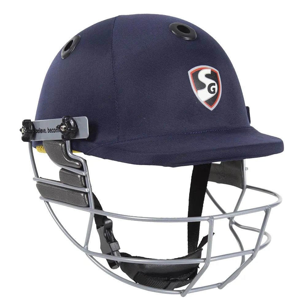 SG Blazetech Cricket Helmet - Lightweight & Durable Protective Gear for Cricket Players | Perfect for Practice, Matches & Training Sessions
