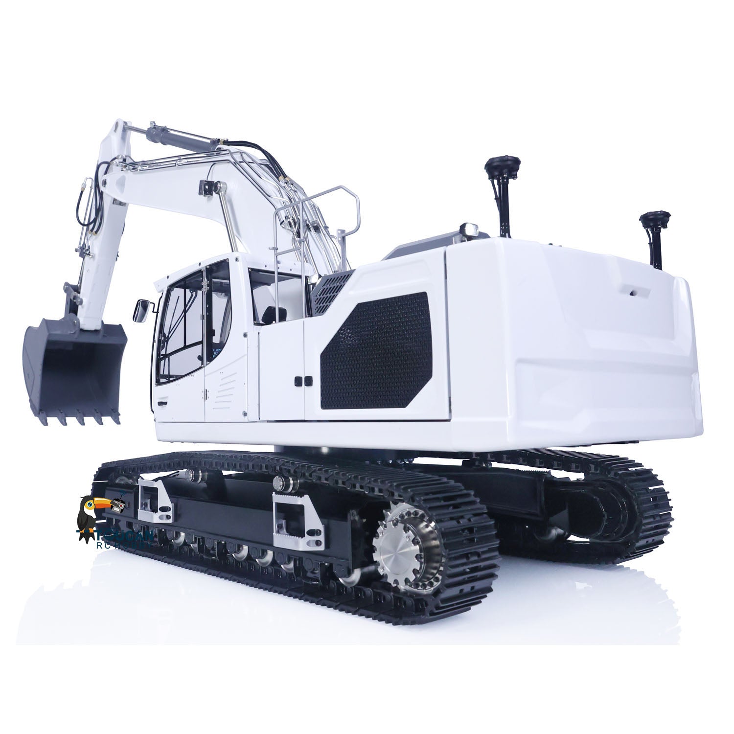 1/14 Scale LESU 945 Metal Hydraulic RC Excavator - Wireless Radio Control Construction Toy with 7CH Valve & LED Lights - Perfect for Adults & Kids Outdoor Play, Construction Site Simulation & RC Hobby Enthusiasts