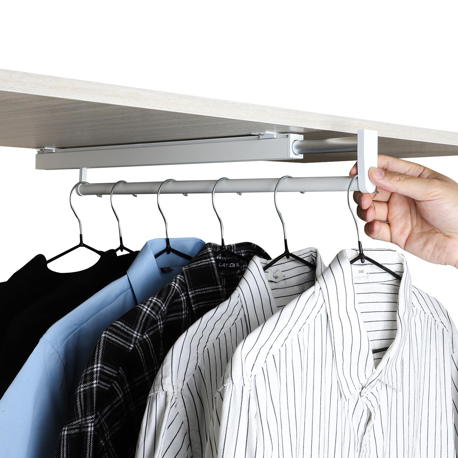 Telescoping Pull Out Closet Rod - 9.5