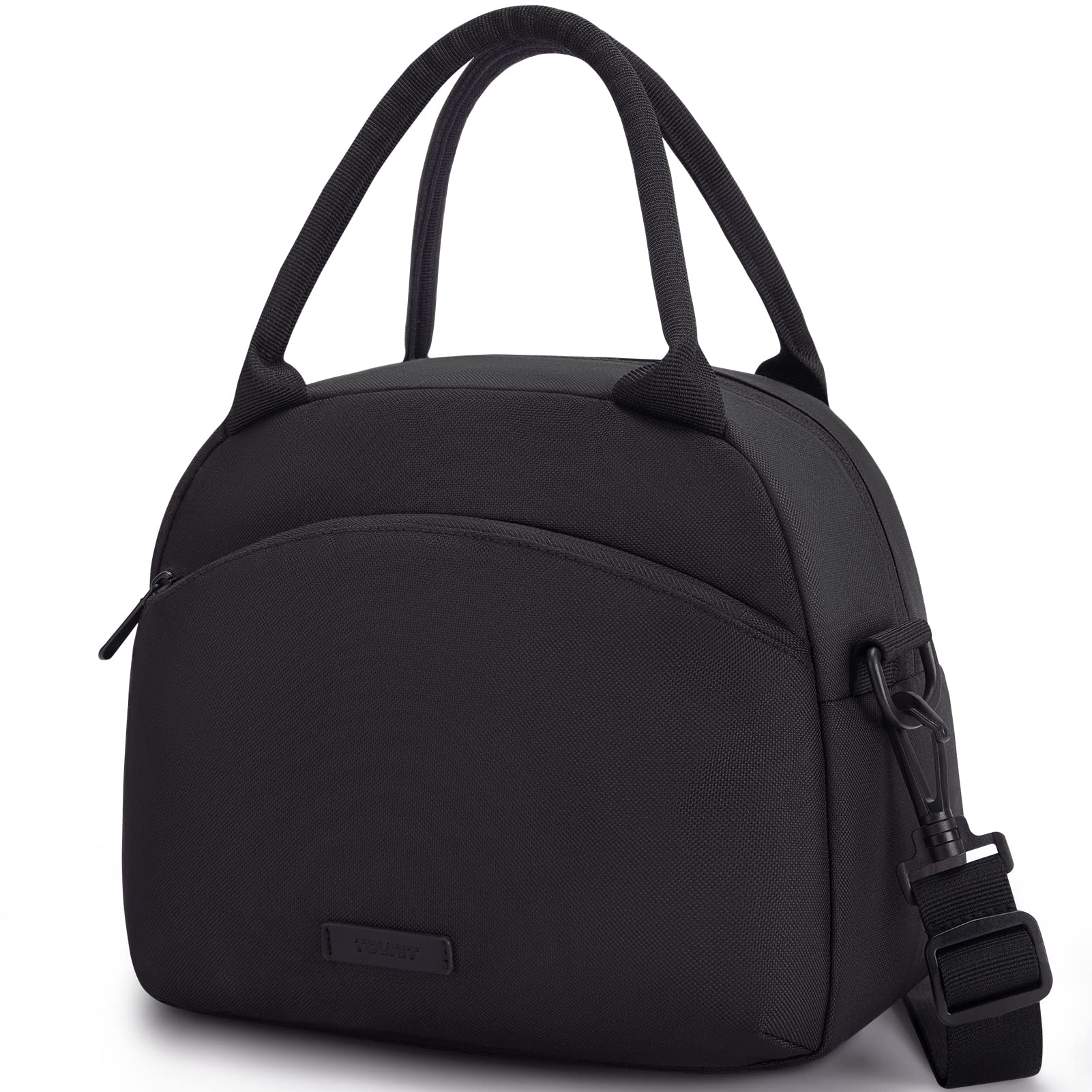 TOURIT Insulated Lunch Bag 9.4L (12 Cans Capacity) - Leakproof Lunch Box for Women, Teens, Office & School - Black Cooler for Picnics, Hiking & Daily Commute