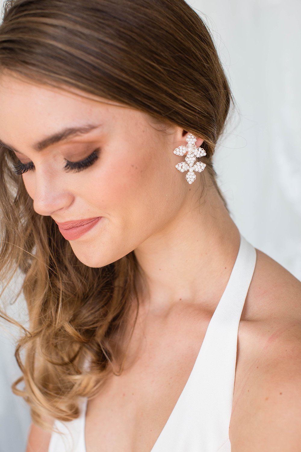Steffi Elegant Dangle Earrings for Women - Hypoallergenic Gold Plated Jewelry - Perfect for Parties, Weddings & Everyday Wear