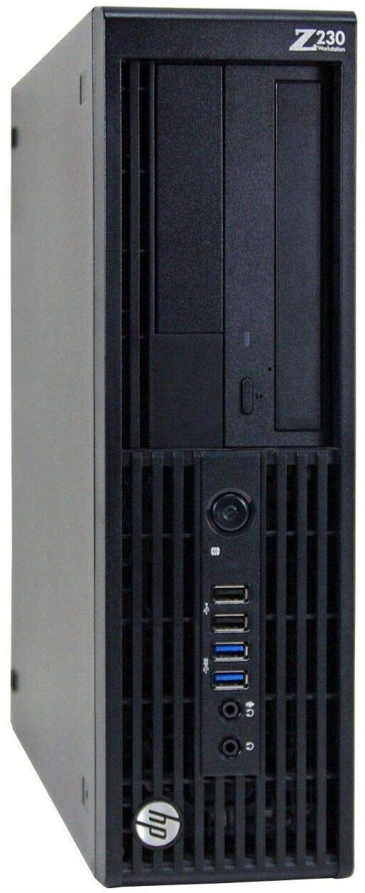 HP Z230 Workstation Gaming Desktop PC - Intel Core i5-4590, 8GB DDR3 RAM, 240GB SSD + 2TB HDD, NVIDIA GT 1030 2GB, USB 3.0, WiFi, Windows 10 Pro (Renewed) - Perfect for Gaming, Graphic Design & Office Work