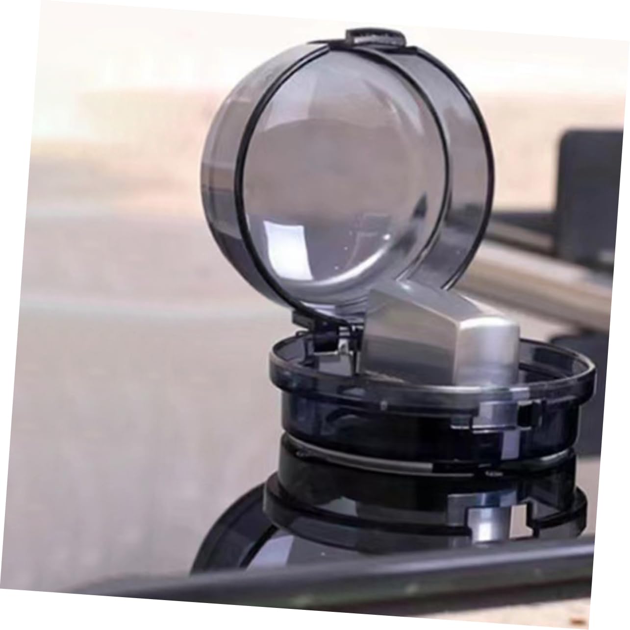 Universal Gas Stove Knob Covers - Childproof Safety Protectors for Kitchen Stove Knobs (Set of 4, Black) | Prevent Accidental Gas Leaks & Toddler Burns - Ideal for Homes with Kids & Elderly Safety