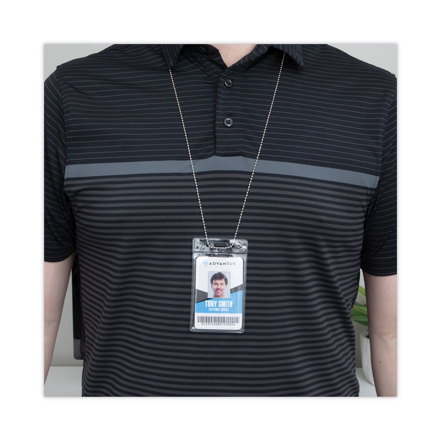 Advantus ID Badge Holder Chain - 36