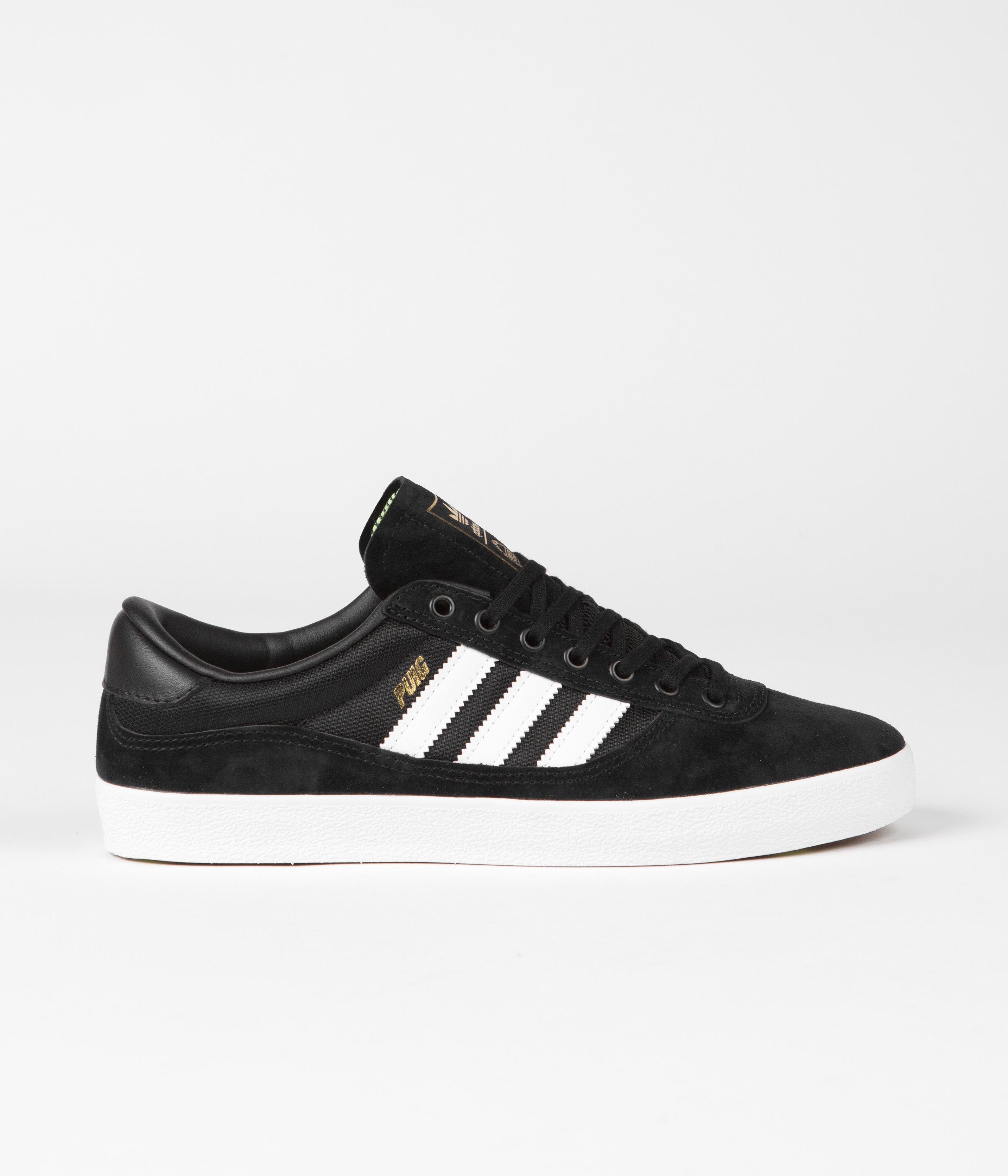 Adidas Puig Indoor Soccer Shoes for Men & Women - Core Black/FTWR White/Pulse Lime - Lightweight & Comfortable for Indoor Sports & Training