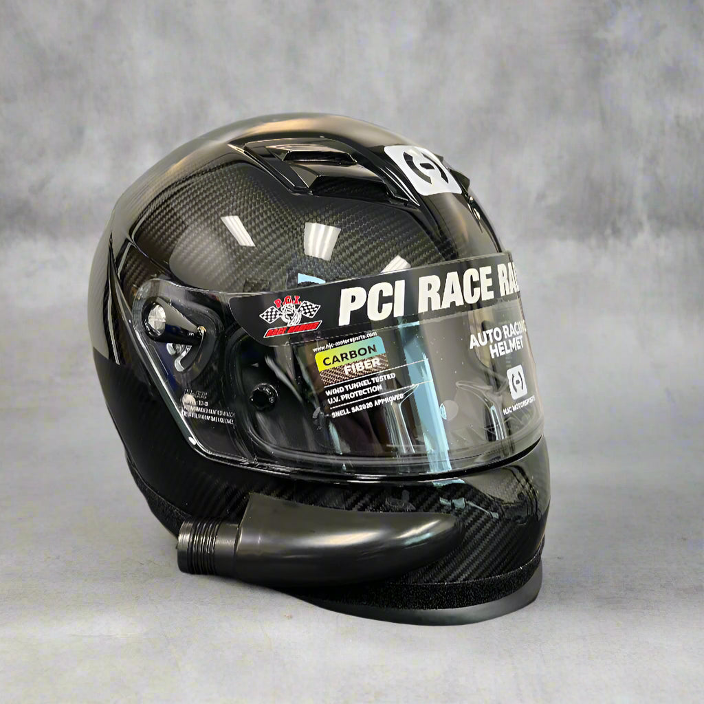 HJC H10 SA2020 Racing Helmet - Large Size, Right Side Ventilation, No Wiring - Perfect for Motorcycle Racing, Track Days & High-Speed Performance Riding