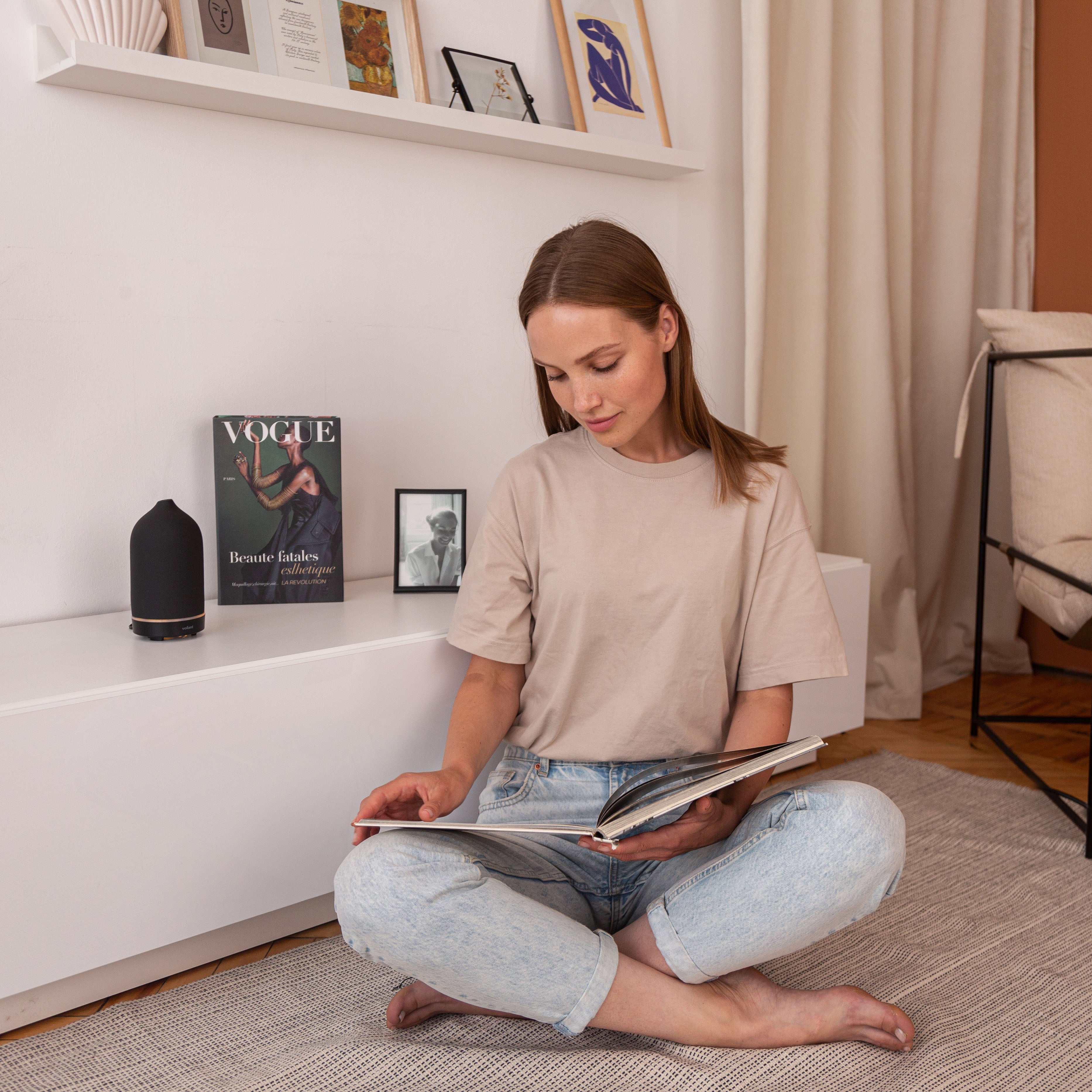 Premium Volant Essential Oil Diffuser - Ultrasonic Aromatherapy Humidifier for Home, Office & Spa - Perfect for Relaxation, Sleep & Stress Relief