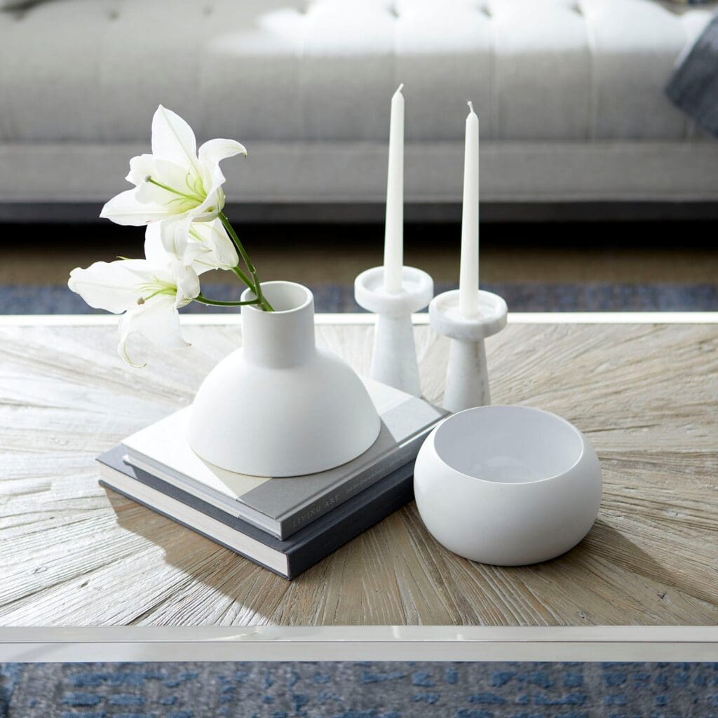 Cyan Design 10826 Purezza White Small Vase - Elegant Home Decor for Centerpieces, Weddings & Floral Arrangements