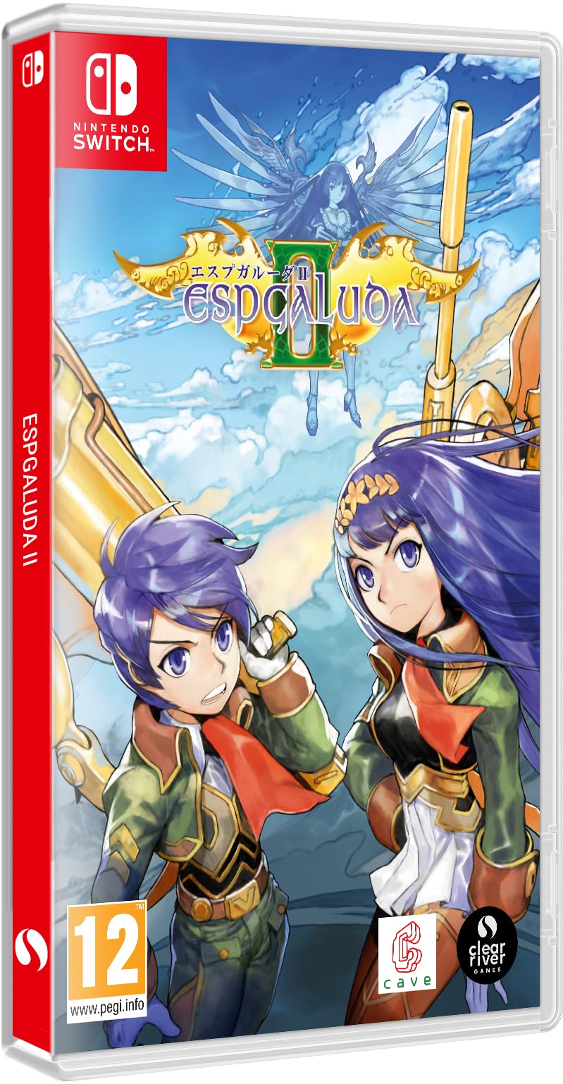 Espgaluda II - Nintendo Switch Game | Classic Shoot 'Em Up for Arcade Fans - Perfect for Home Gaming & Travel Entertainment