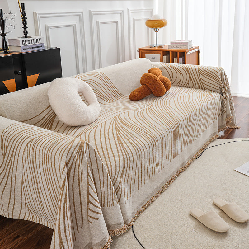 Francesca Geometric Pet-Friendly Sofa Cover - Stylish & Durable Furniture Protector for Dogs & Cats - Perfect for Living Room, Bedroom, or Home Office