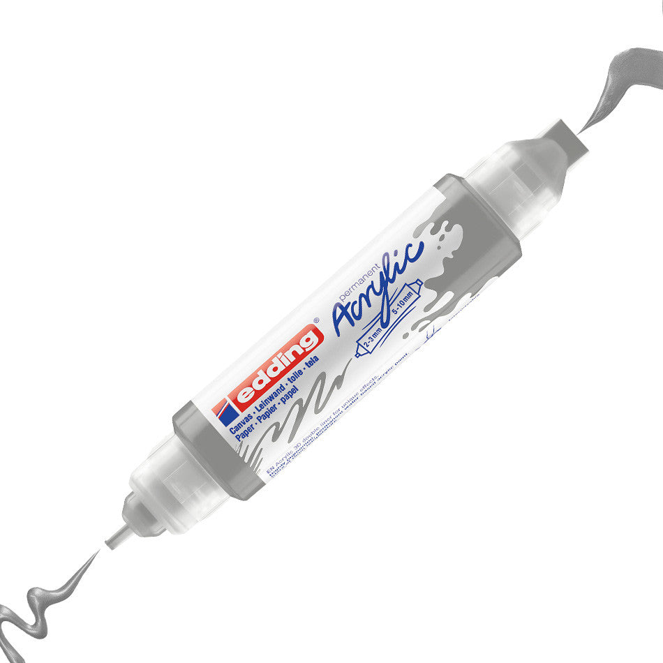 edding 5400 Acrylic 3D Double Liner - Premium Paint Marker for DIY Crafts, Signage & Art Projects - Perfect for Glass, Metal, Wood & Canvas Surfaces