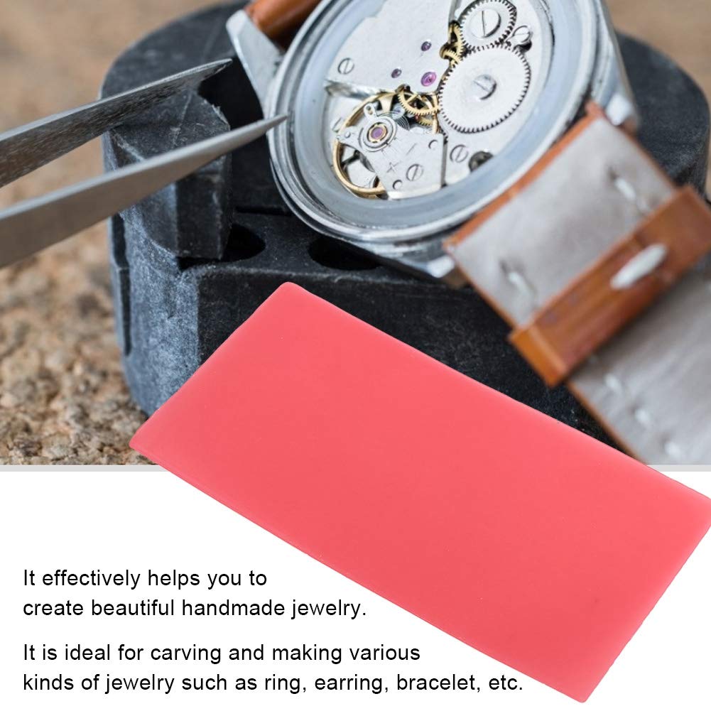 Premium Dental Base Plate Wax Sheets - Red Gum Base Plate Casting Wax for Dentures, Bite Registration & Dental Lab Work - 10Pcs (1.5mm) - Essential Dentist Supply for Prosthetics, Crowns & Orthodontic Procedures