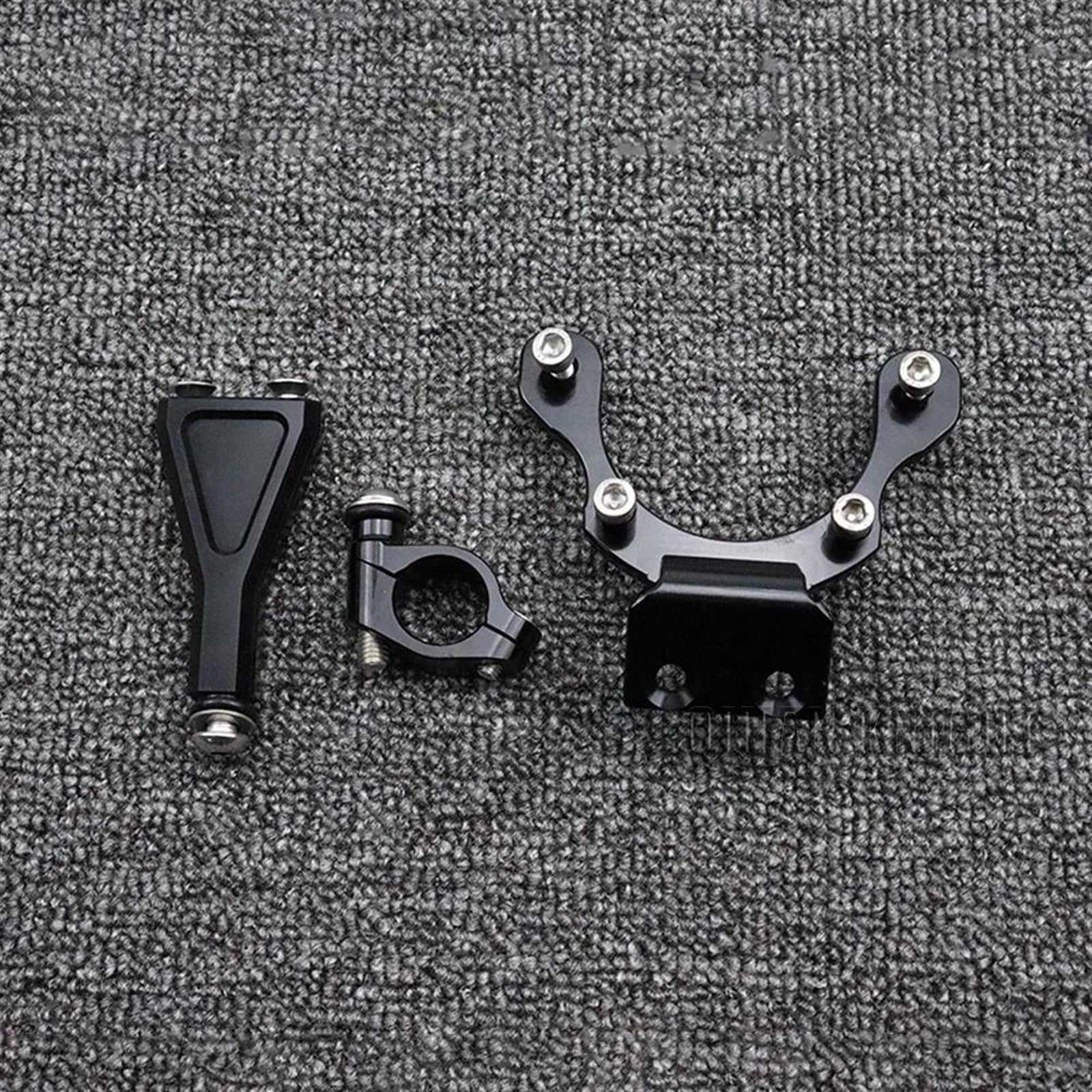 Kawasaki Z900 2021-2023 Steering Damper Mount Bracket - Motorcycle Stabilizer Mounting Kit for Improved Handling (Size A) | Perfect for Track Days and High-Speed Riding