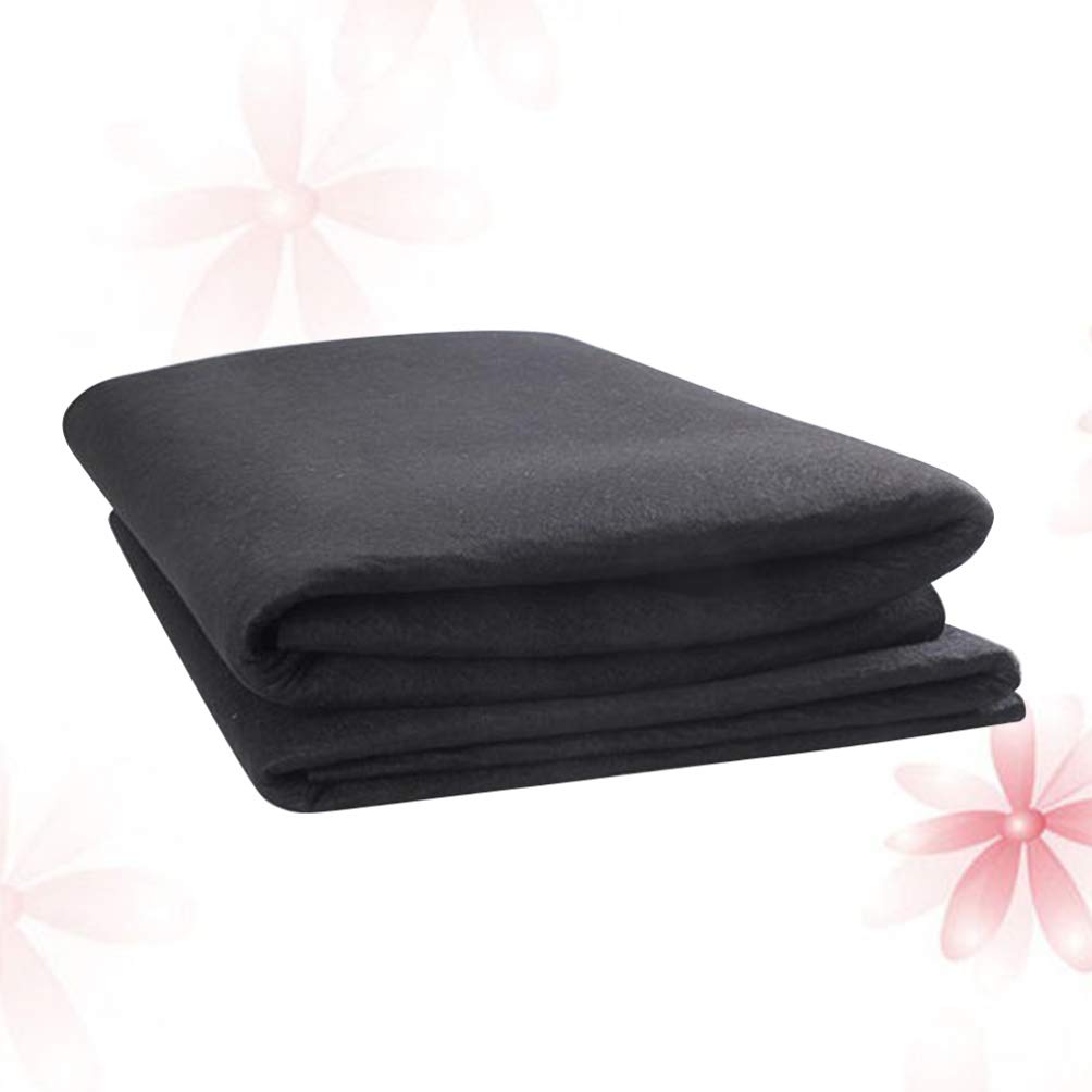 Premium Chinese Calligraphy Mat - Sumi Ink Drawing & Painting Felt Desk Pad - Black - Ideal for Calligraphy Practice, Ink Painting & Home Office Decor