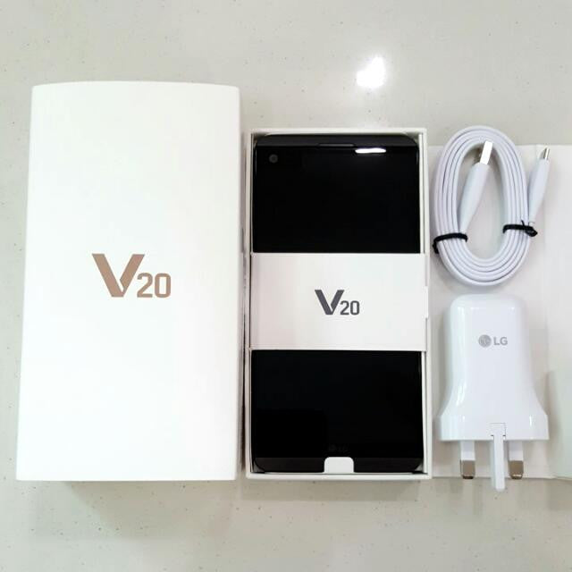 LG V20 Titan Smartphone - Unlocked Android Phone with Hi-Fi Quad DAC, Dual Camera & 5.7