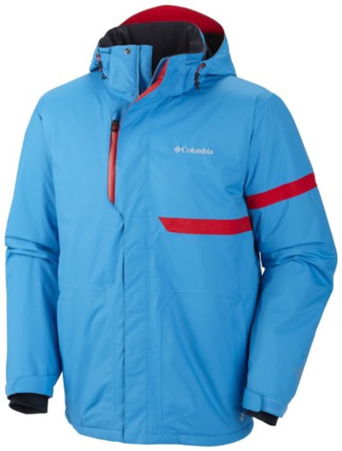 Columbia Men's Fusion Exact Jacket - Waterproof & Breathable Rain Jacket for Hiking, Camping & Outdoor Activities | Lightweight Windbreaker for All-Weather Protection