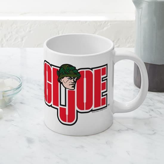 GI Joe Logo 20 oz Ceramic Coffee Mega Mug | Large Insulated Coffee Cup for Office, Home & Gifts | Durable Travel Mug for Hot & Cold Beverages