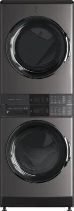 Electrolux ELTG7600AT 4.5 Cu. Ft. Front Load Washer & Gas Dryer Combo with SmartBoost & LuxCare Dry Technology in Titanium - Perfect for Laundry Rooms & Smart Homes