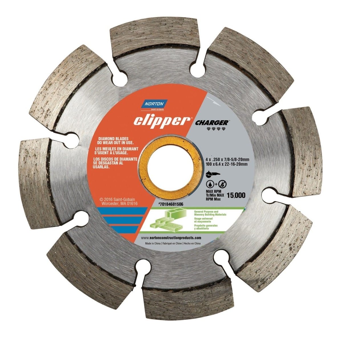 Premium Asphalt Dry Tuck Pointing Blade - Professional Masonry Clipper Charger Tool for Brick & Stone Repair | Perfect for Driveway, Sidewalk & Patio Restoration