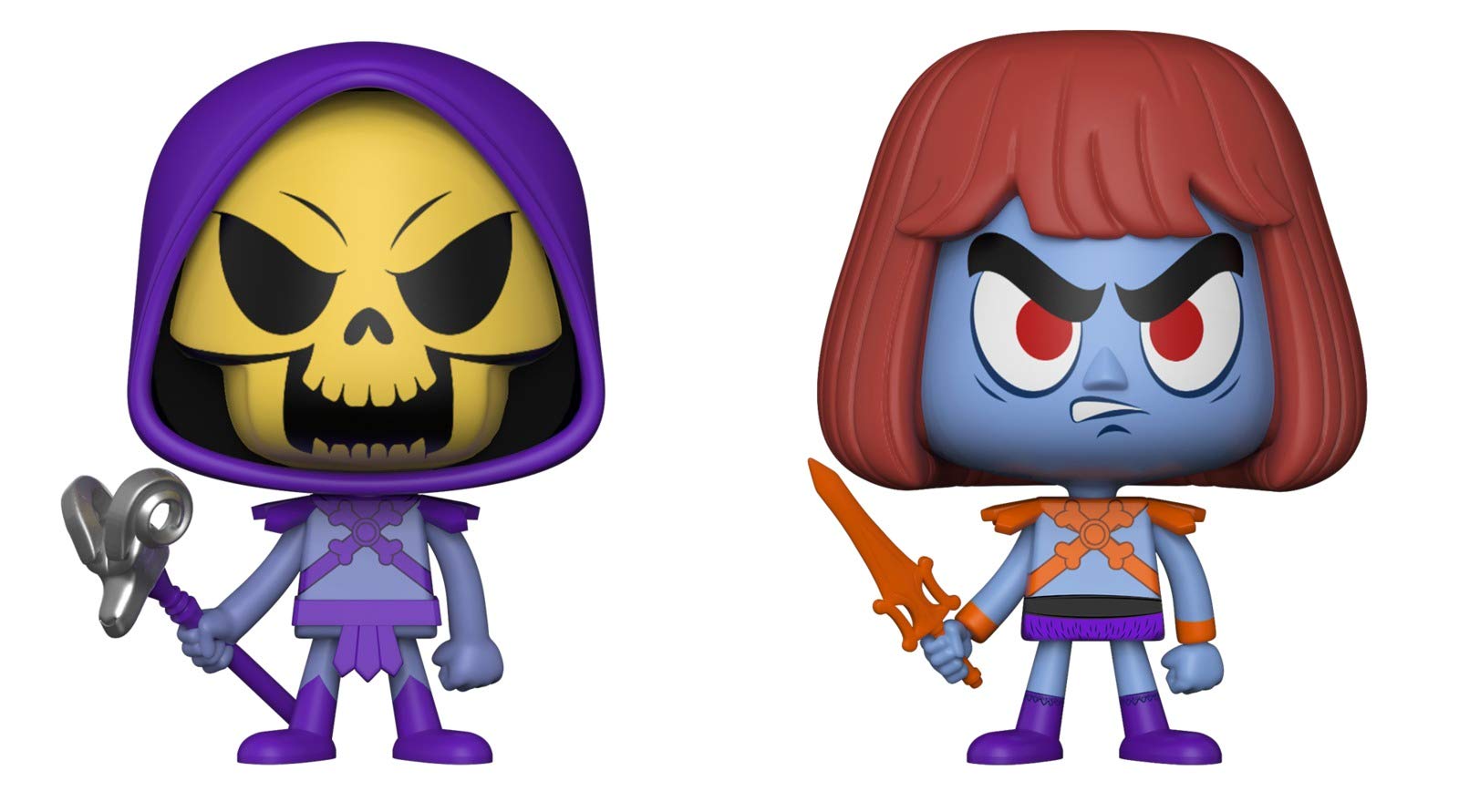 Funko POP! Masters of The Universe Skeletor & Faker 2-Pack - 2018 Summer Convention Exclusive Limited Edition Collectible Figures | Perfect for Display, Gifts & MOTU Fans