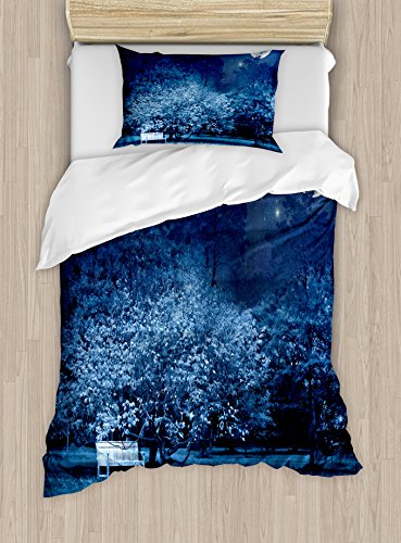 Navy Blue and White
