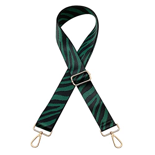 Green Zebra Print
