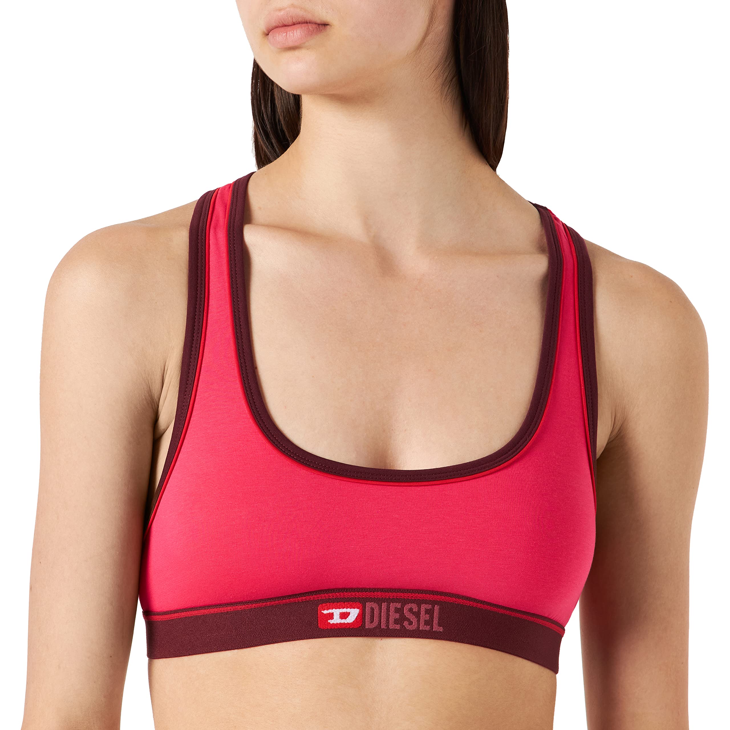 Diesel UFSB-MILEYS Women's Pink Bras - Comfortable Lace Underwire Bra for Everyday Wear, Date Night & Special Occasions