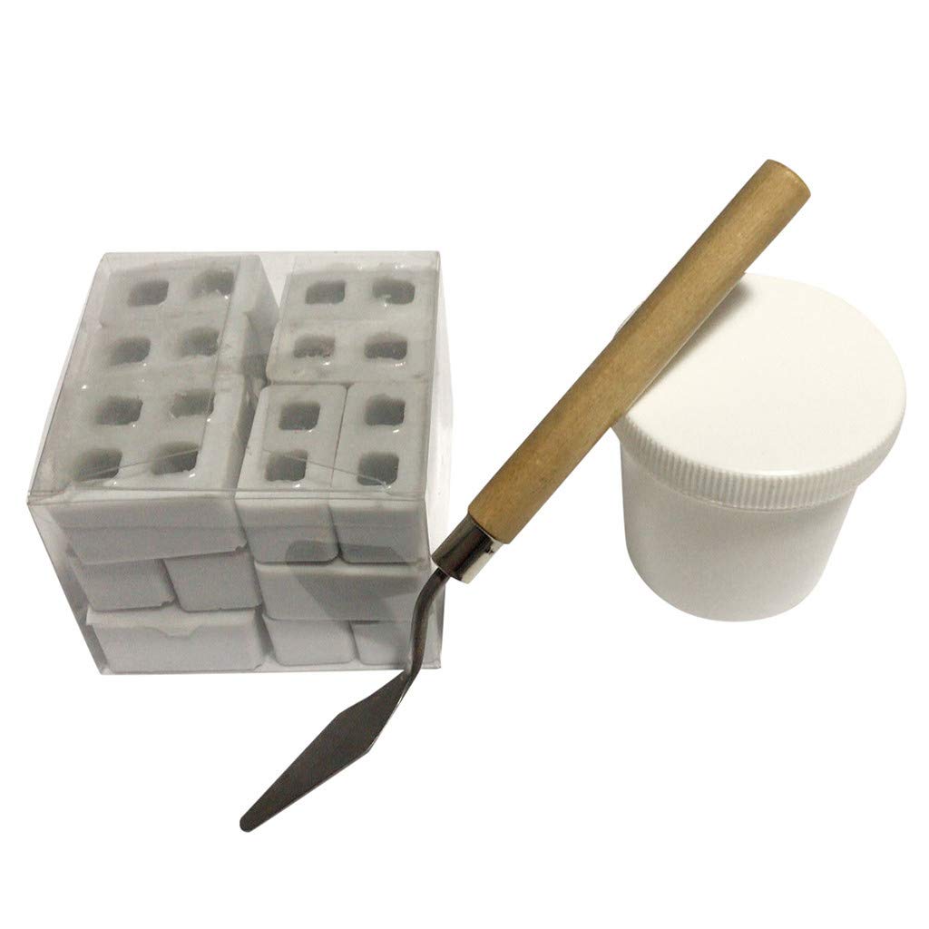 Mini Toy Shovel Set for Kids - Small Construction Tools for Building Tiny Brick Walls - Perfect for Sandbox Play, STEM Learning & Creative Outdoor Activities
