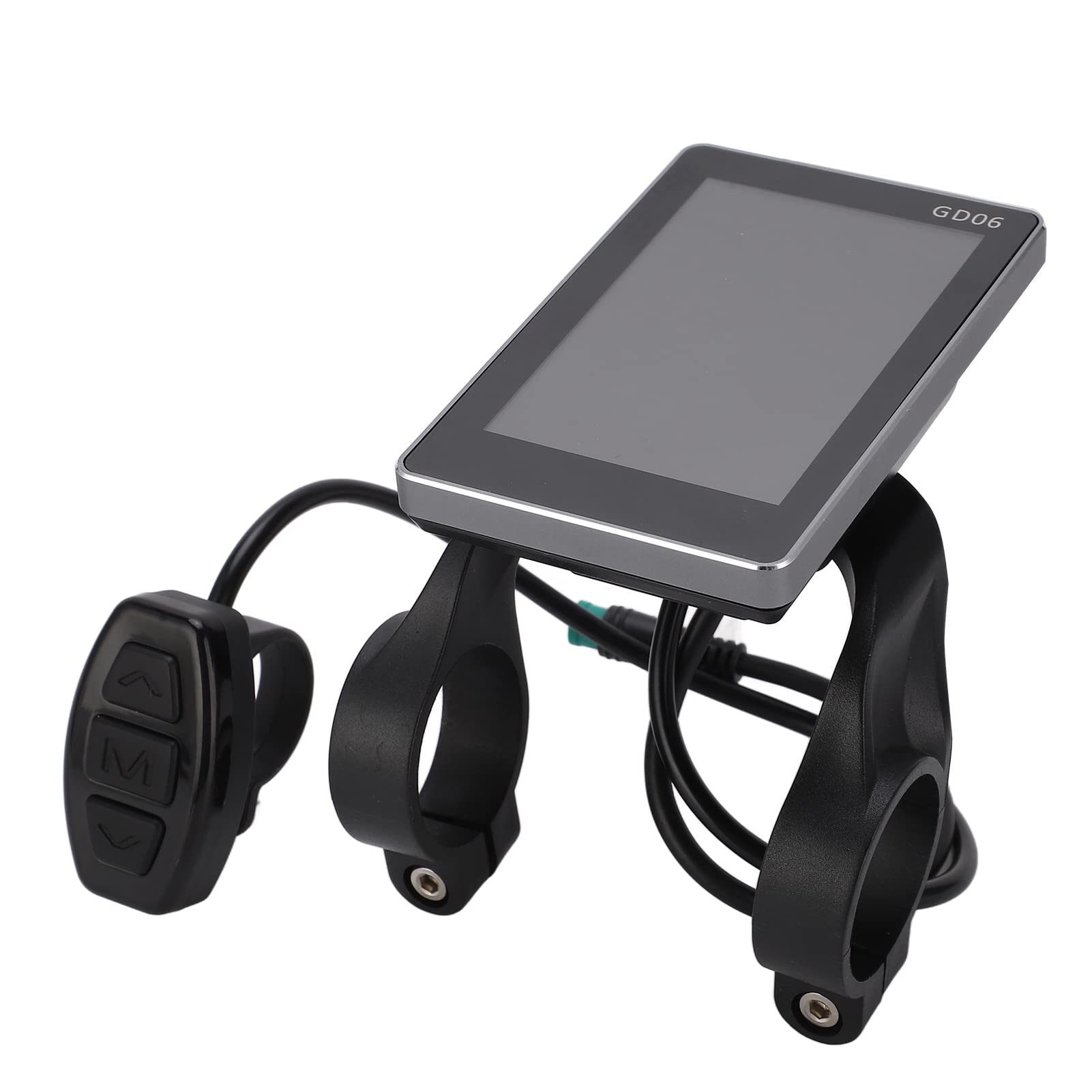 36V 48V Electric Bike LCD Display - High Hardness Digital Control Panel GD06 with ABS for E-Bikes & Electric Scooters - Perfect for Commuting, Urban Riding & Outdoor Adventures - Ideal for Daily Commute, City Exploration & Mountain Trails