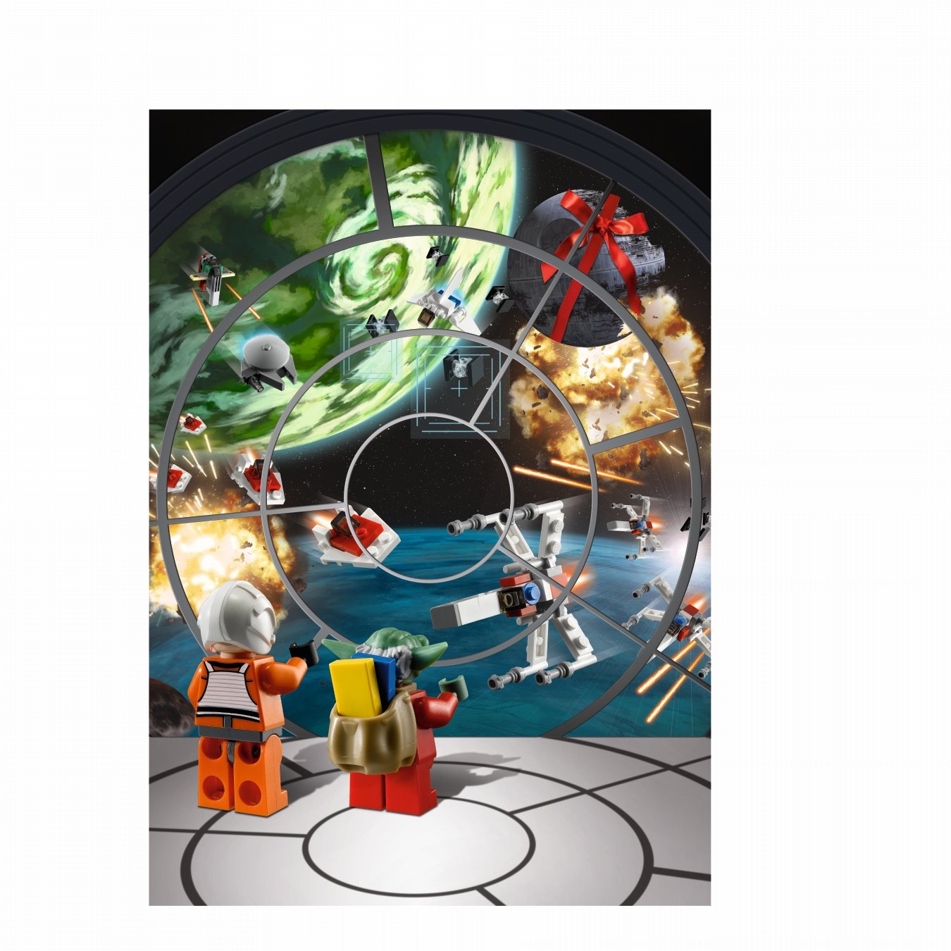 LEGO Star Wars Advent Calendar 7958 - Construction Building Toy Set with 24 Holiday Surprises - Perfect for Christmas Countdown & Star Wars Fans Gift