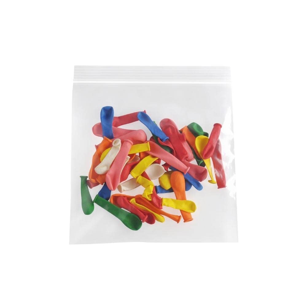 PSBM 6x6 Inch 2 Mil Clear Reclosable Zipper Bags - 10000 Count Bulk Pack of Durable Poly Plastic Storage Bags for Organizing Small Parts, Crafts, Jewelry & Office Supplies | Perfect for Home, Workshop & Retail Use