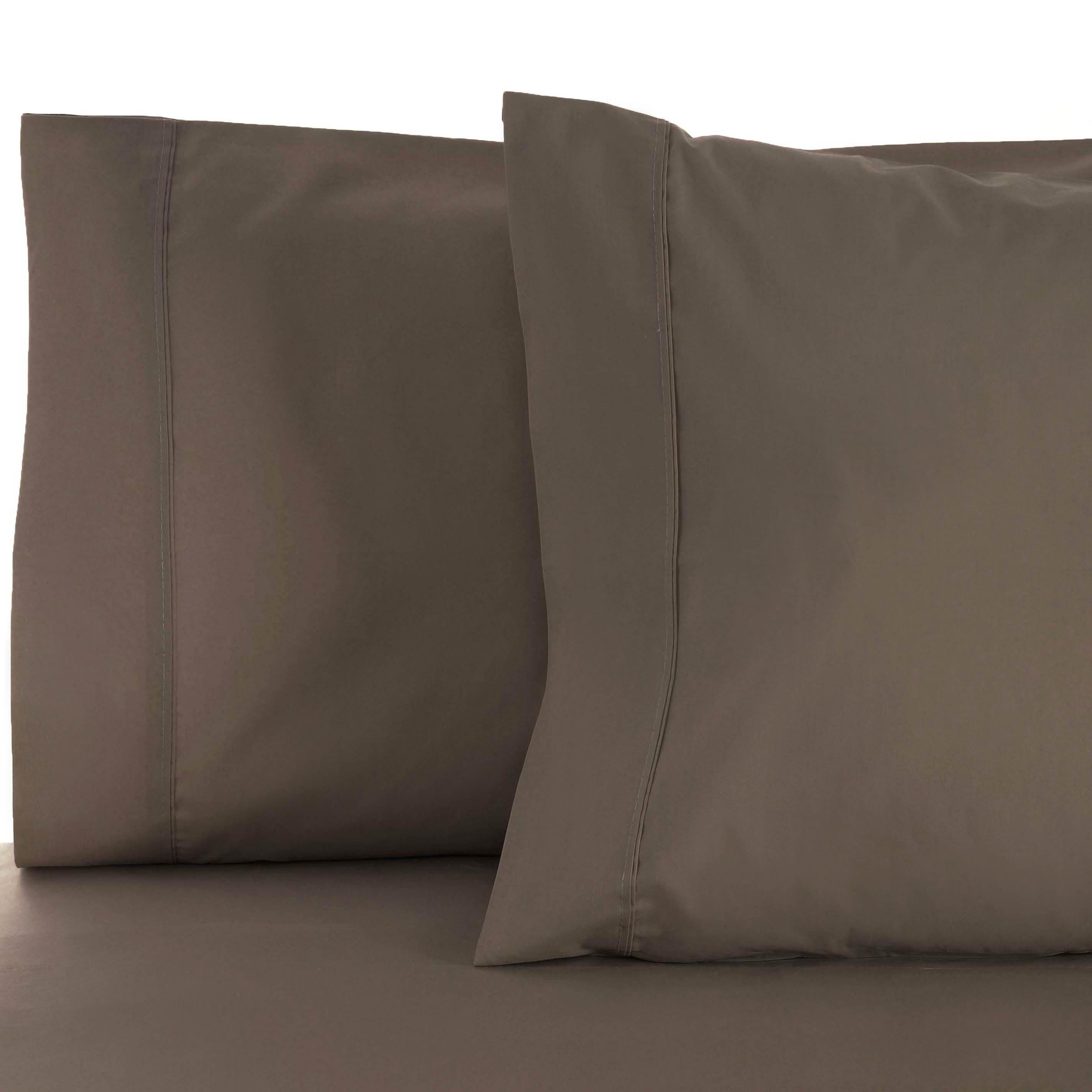 Premium 600 Thread Count Cotton Blend Pillowcase Set - Soft & Breathable for Ultimate Comfort - Perfect for Bedroom, Hotel, and Home Decor