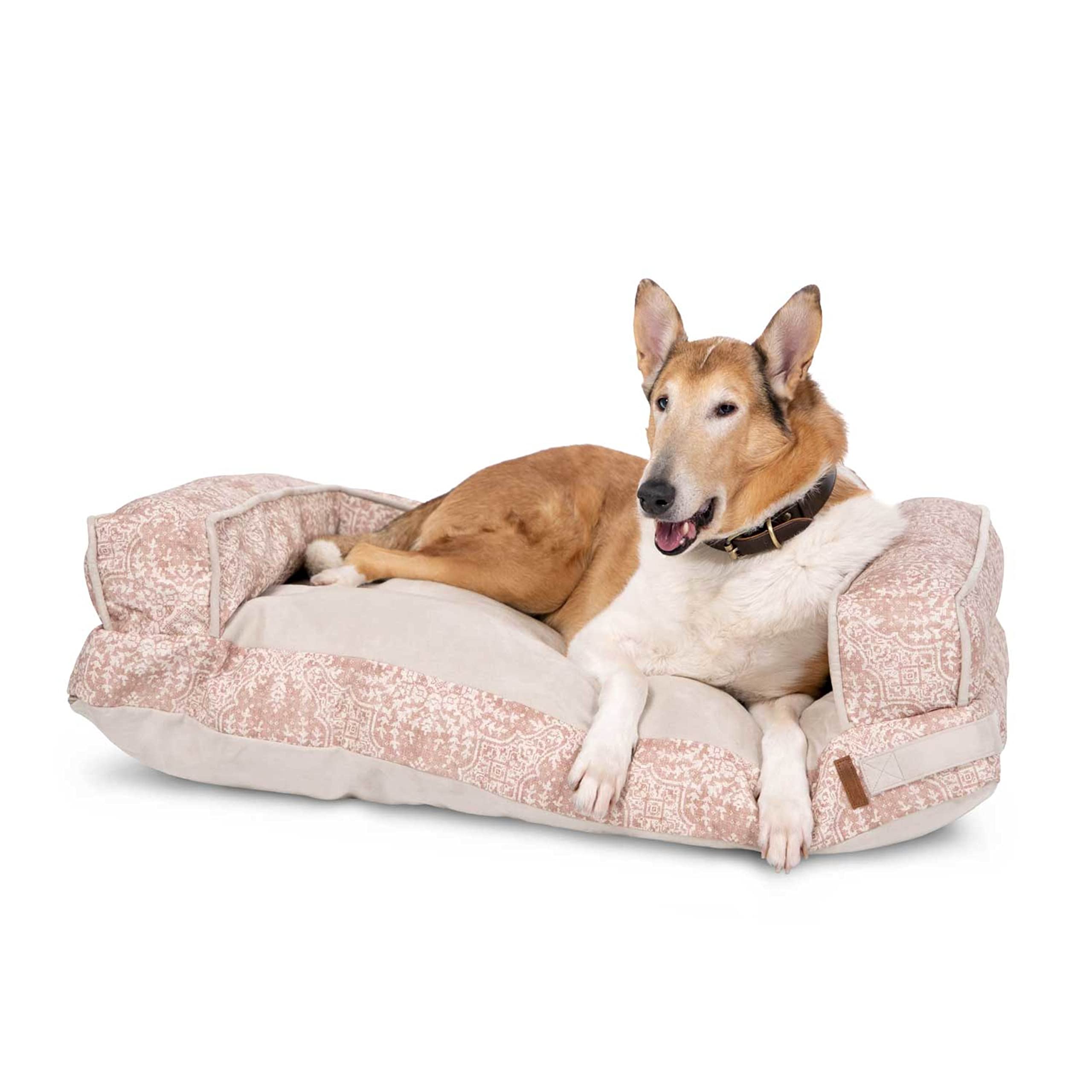 Premium Sofa Style Dog Bed Cover for Large Dogs - Waterproof & Chew-Resistant Pet Bed - Washable Removable Cover for Couch, Living Room, and Bedroom