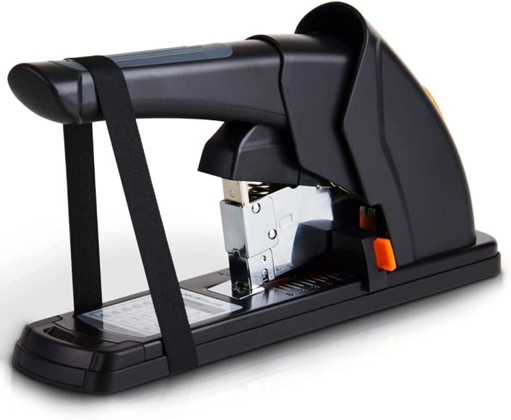 Heavy Duty Stapler for Office & Home - 210 Sheet High Capacity Commercial Desktop Stapler - Black Blissbells Stapler for Paper, Documents, Reports | Perfect for Office, School, Home & Business Use