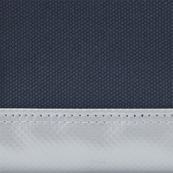 Stylish Navy Blue & Silver Doctor's Bag Handbag for Women - Perfect for Work, Travel, and Everyday Use