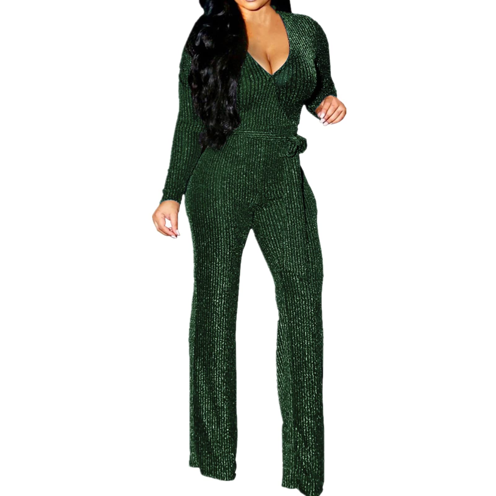 Lisa Colly Women's Summer Floral Print Jumpsuit - Casual Wide Leg Romper with Pockets | Beach Cover Up, Vacation Outfit, Boho Chic Fashion for Outdoor Parties & Tropical Getaways