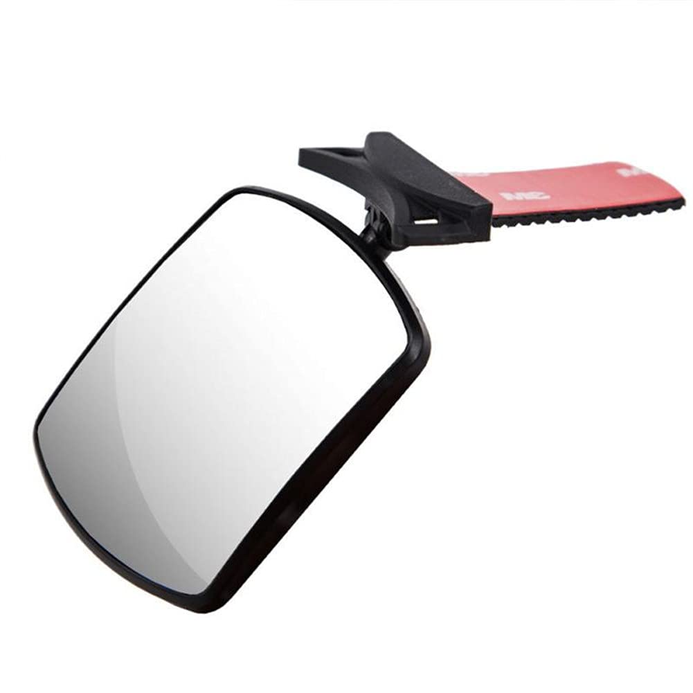 Adjustable Baby Car Rear View Mirror - Wide Clear View for Rear Facing Car Seat, Self-Adhesive Auxiliary Mirror for Safe Driving | Perfect for Parents Monitoring Infants in Backseat