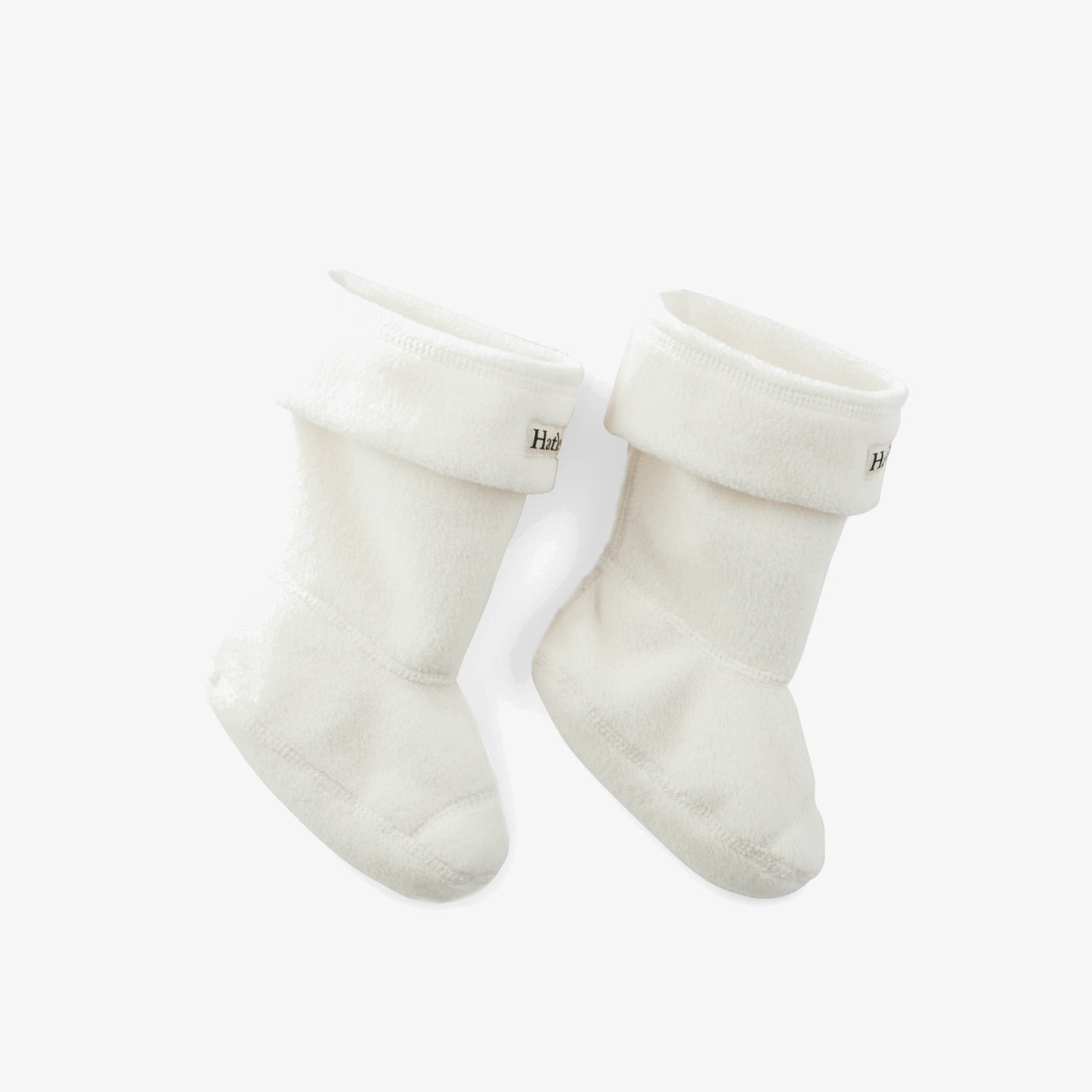 Hatley Cream Boot Liners - Warm Fleece-Lined Winter Socks for Women & Men - Perfect for Snow Boots, Hiking & Cold Weather Comfort