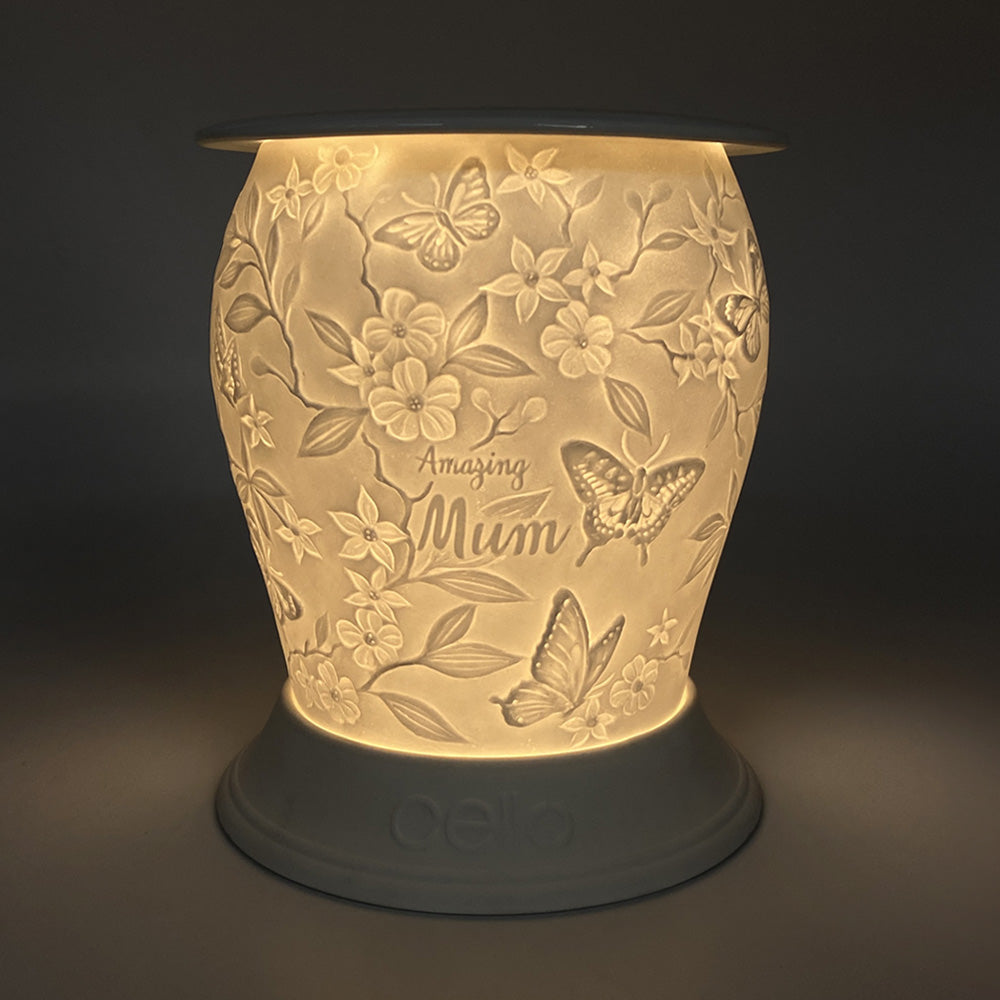 Premium Electric Wax Warmer with Porcelain Barrel - Perfect for Aromatherapy & Home Fragrance - Ideal for Living Room, Bedroom, and Office Use