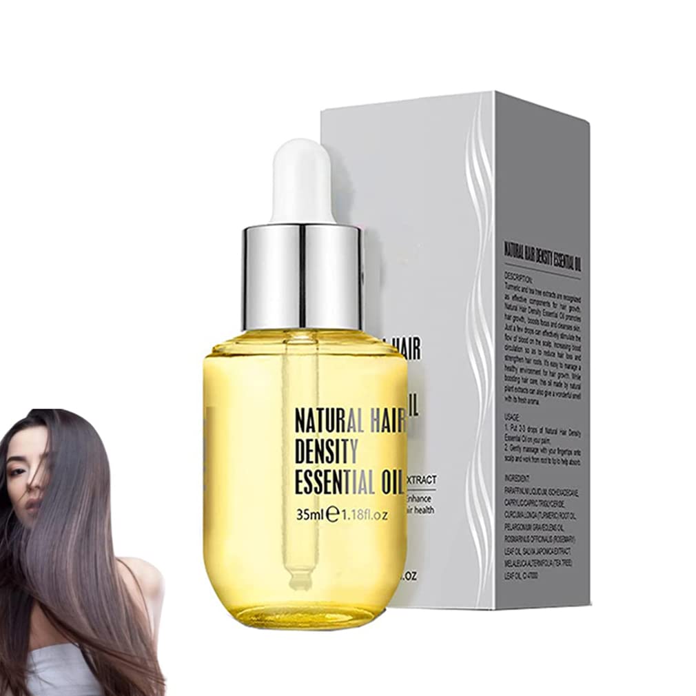 Bavlio Ginger Hair Growth Serum - Natural Ginger Essence for Hair Regrowth & Density - Fast-Acting Essential Oil for Thinning Hair & Hair Loss Treatment - Perfect for Daily Scalp Care & Thicker, Healthier Hair