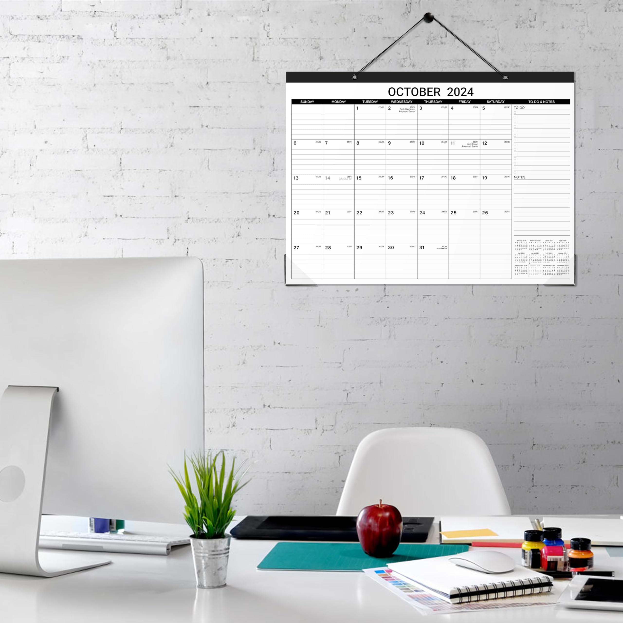 2025 Large Desk Calendar - 22