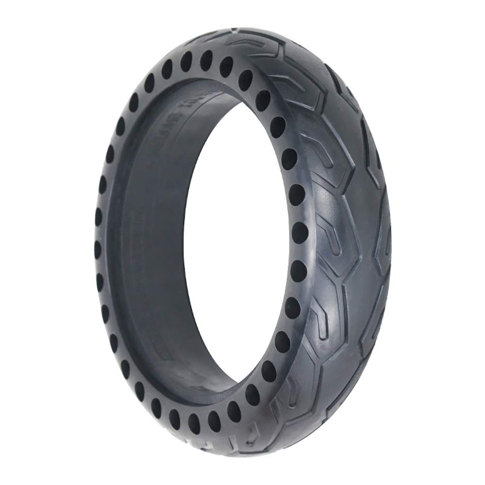 10X2.125 Solid Tire for Electric Scooter - Honeycomb Design Puncture-Proof Replacement Tire - Front/Rear Wheel Explosion-Proof Rubber Wheel - Perfect for Commuting, Campus Use & Urban Mobility