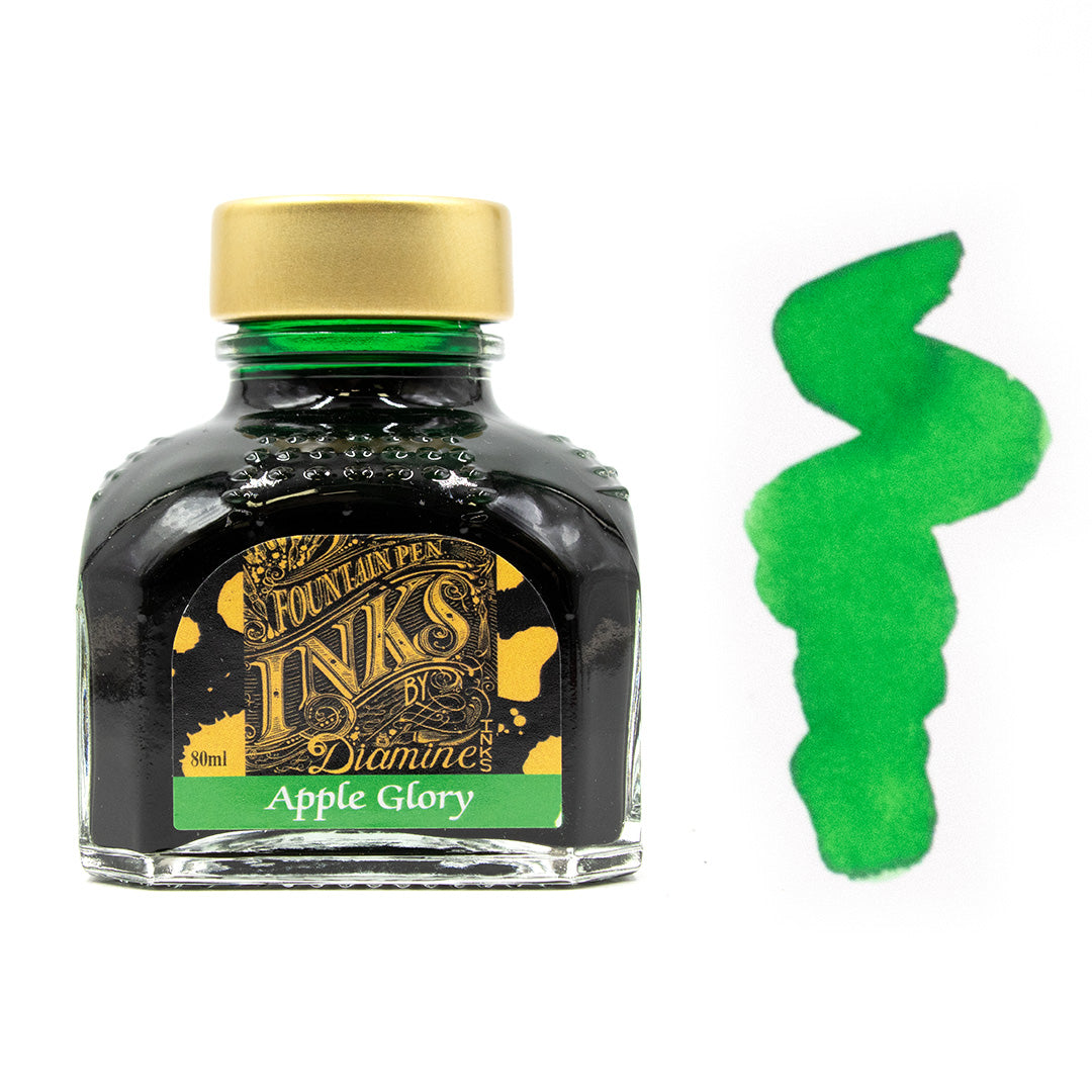 Premium Diamine Ink Bottle 80ml - Vibrant Fountain Pen Ink for Calligraphy, Journaling & Artistic Writing - Smooth Flow & Rich Colors