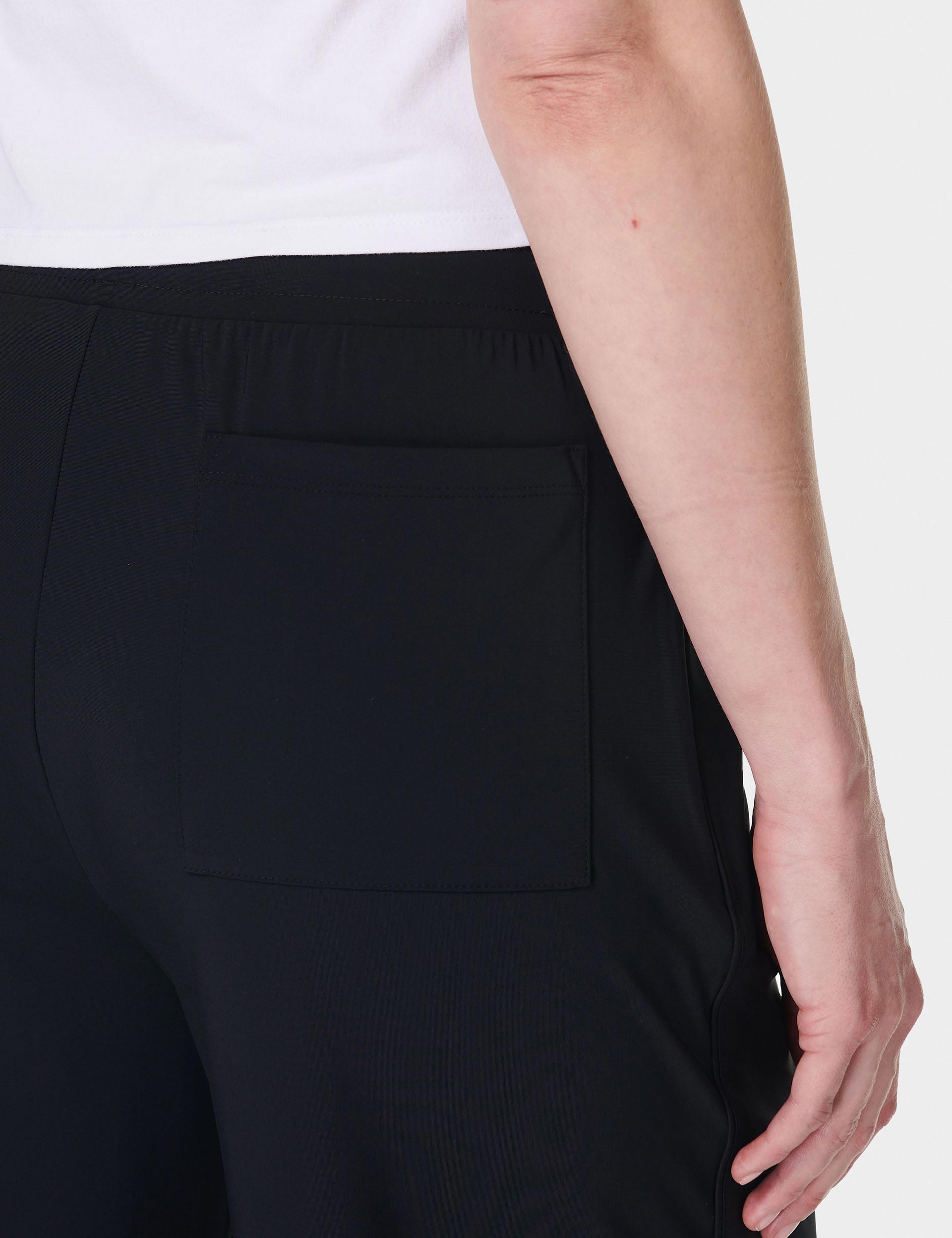 Explorer Wide Leg Pants for Women - High Waisted Black Trousers - Comfortable & Stylish Office Work Pants for Business Casual Wear