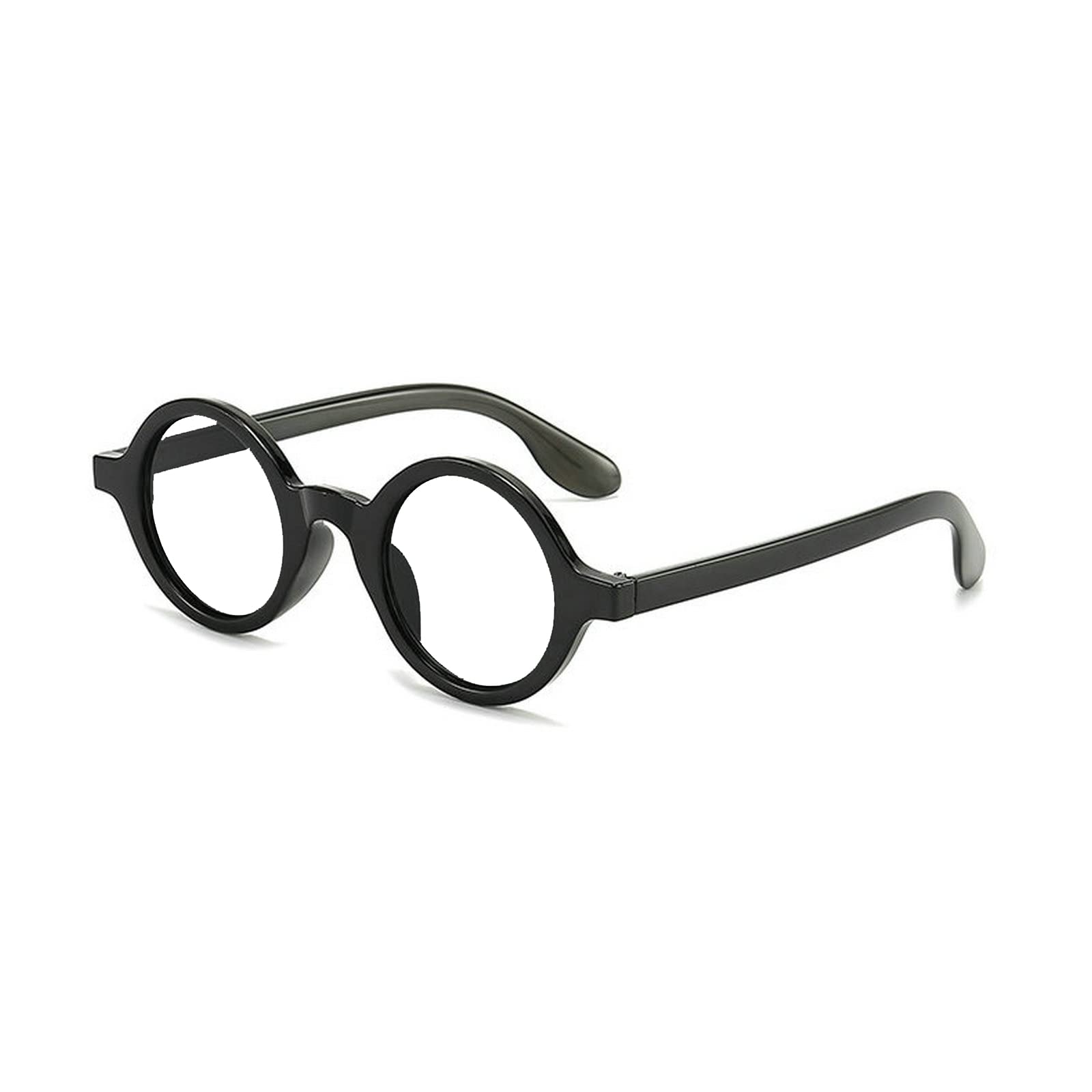 Blue Light Blocking Reading Glasses for Women & Men - Classic Round Computer Eyewear with Anti-Glare Protection - Perfect for Office Work, Screen Time & Digital Eye Strain Relief